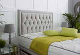 Bed Inn Windsor Button Headboard with Border