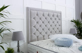 Bed Inn Andalusia Upholstered Button Headboard