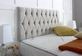 Bed Inn Belgravia Upholstered Button Headboard