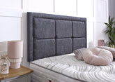Bed Inn Lisbon Button Headboard with Border