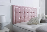 Bed Inn Aurora Button Headboard with Border
