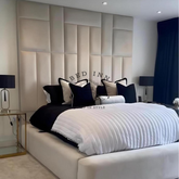 Giselle Bespoke Panel Bed by Bed Innovation Limited – A Luxurious & Stylish Mirror Bed.