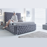 Timeless Elegance: Grace Chesterfield Bed