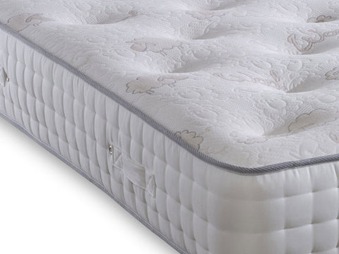 Bed Inn Signature Range Acton Wool 2000 Pocket Natural Mattress