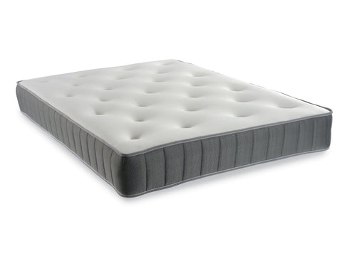 Bed Inn Bamboo Memory Foam Sprung Tufted Mattress
