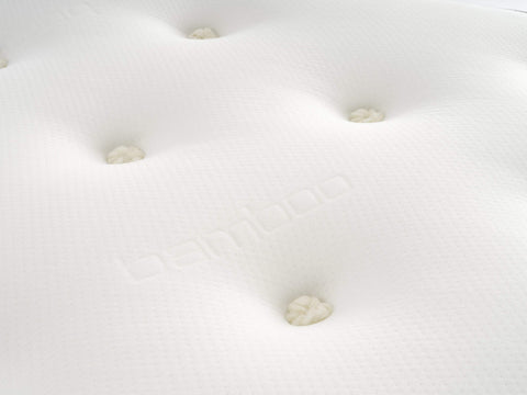Bed Inn Bamboo Memory Foam Sprung Tufted Mattress
