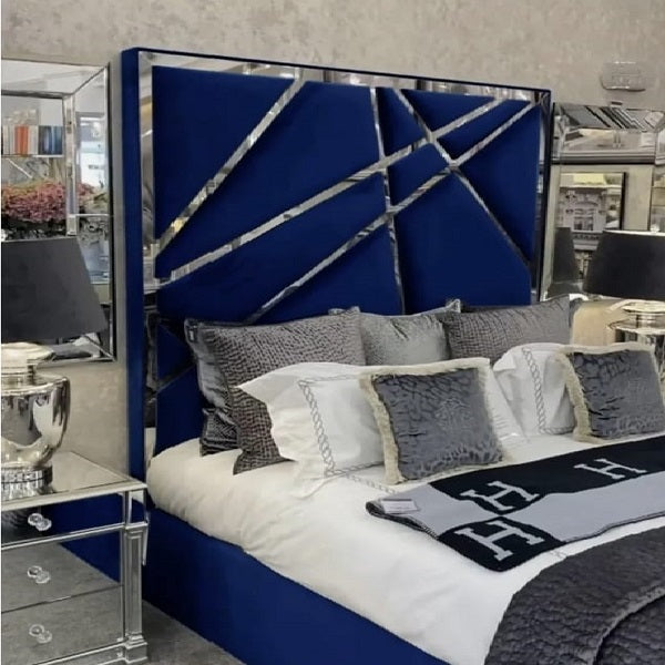 Glamorous Reflection: Chanel Mirror Bed.